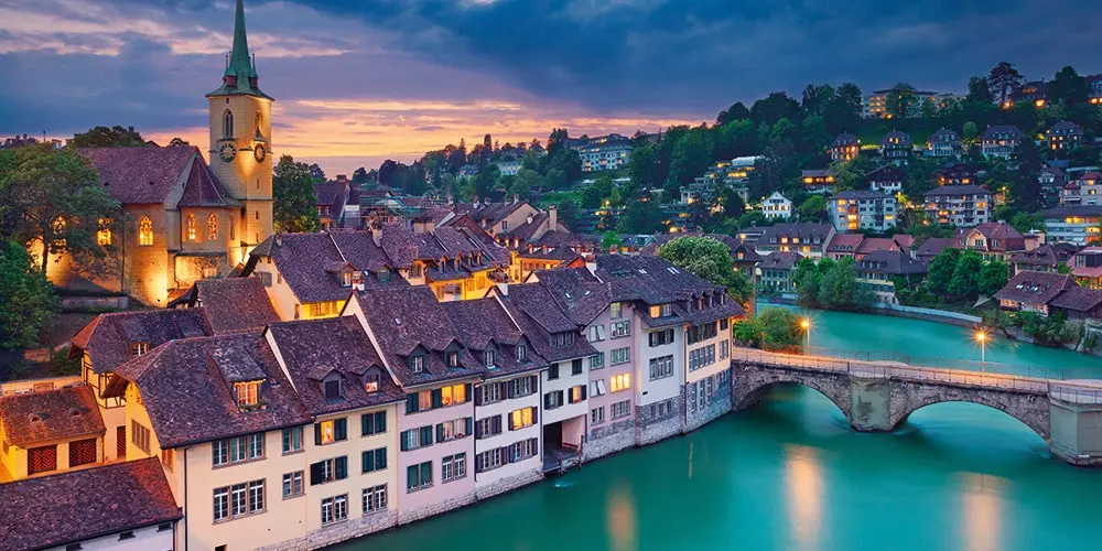Paysage de ville suisse — Lannkin Suisse